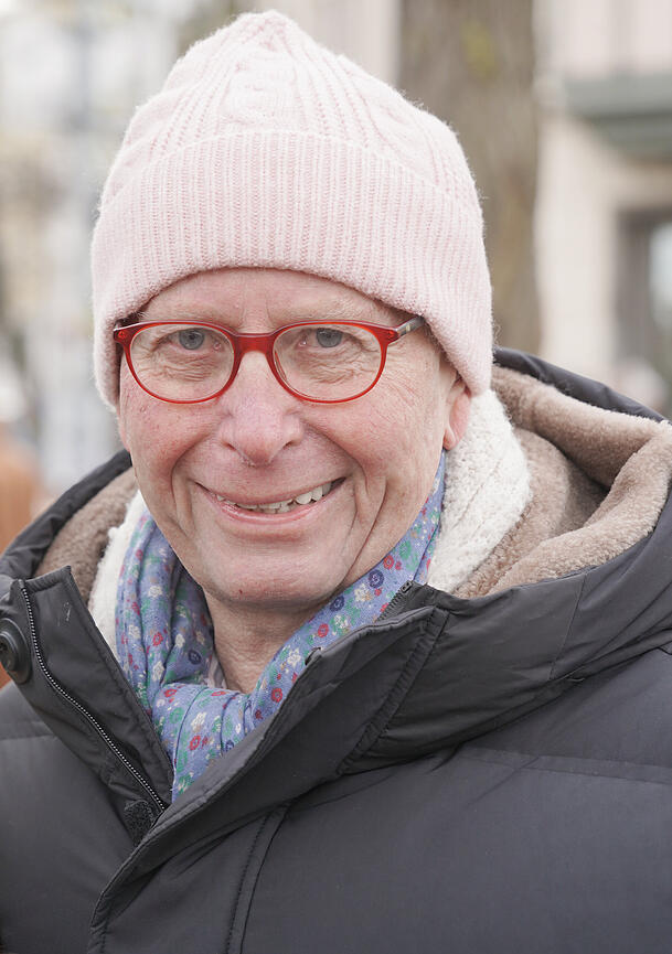 Reinhold Laufs (79), Werbeleiter.