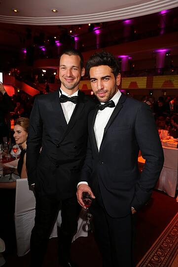 Die Schauspieler Florian David Fitz und Elyas M'Barek