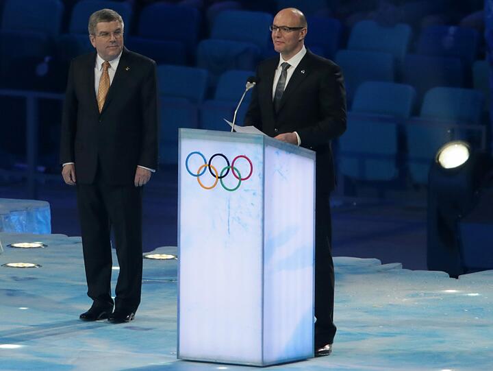 Weitere Bilder von der Eröffnungsfeier der Olympischen Spiele in Sotschi.