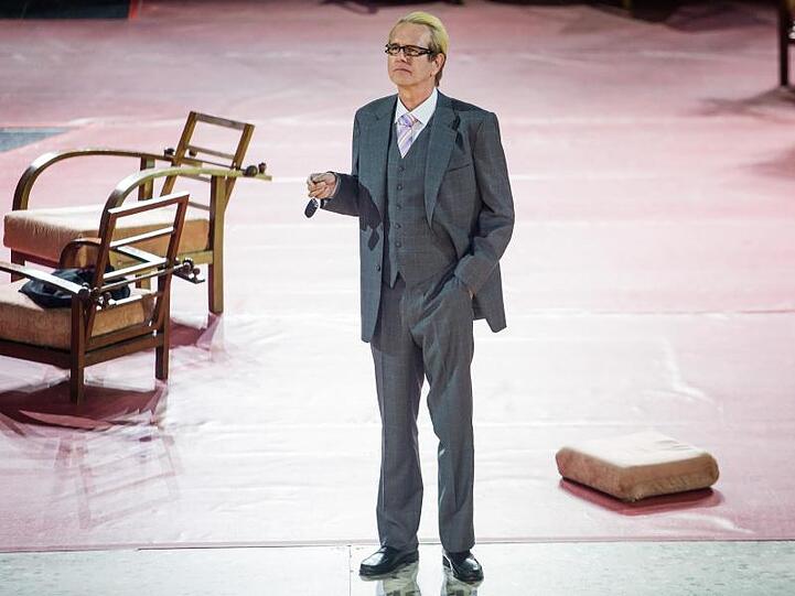 Harald Schmidt bei der Generalprobe.