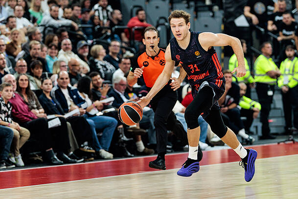 Rokas Jokubaitis hat sich nach einj&auml;hriger Verletzungspause zur&uuml;ckgek&auml;mpft, sucht aber noch nach seiner Top-Form.