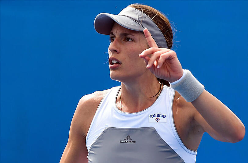 Andrea Petkovic darf im Fed-Cup-Einzel ran.