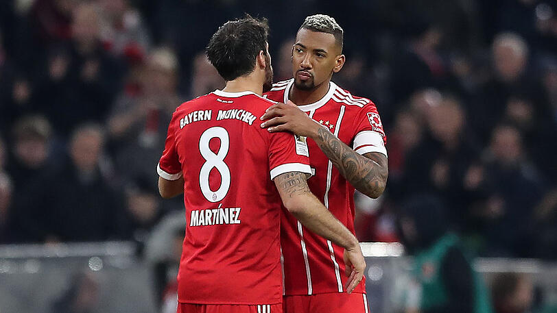 Boateng darf beginnen, Javi Martínez muss zunächst auf die Bank