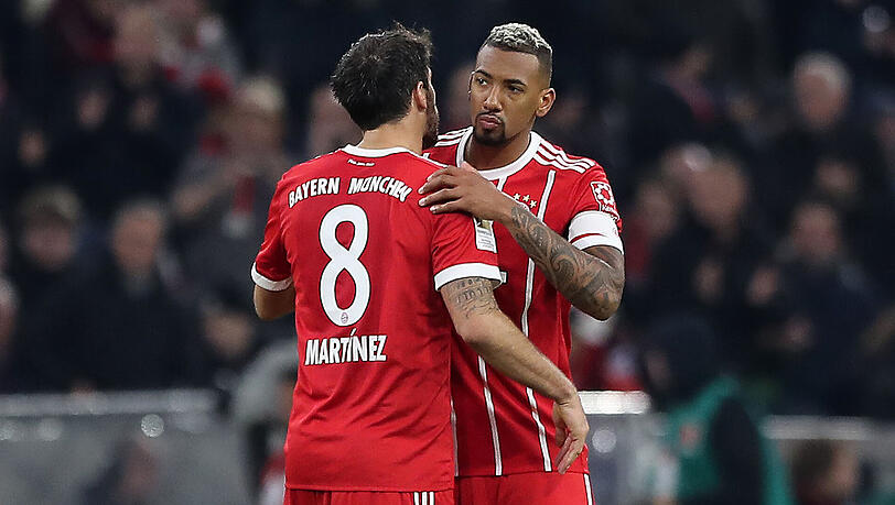 Boateng darf beginnen, Javi Martínez muss zunächst auf die Bank Boateng darf beginnen, Javi Martínez muss zunächst auf die Bank