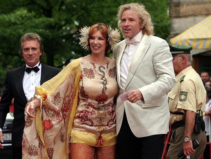 Thomas und Thea Gottschalk 2005 bei der Eröffnung der Bayreuther Festspiele.