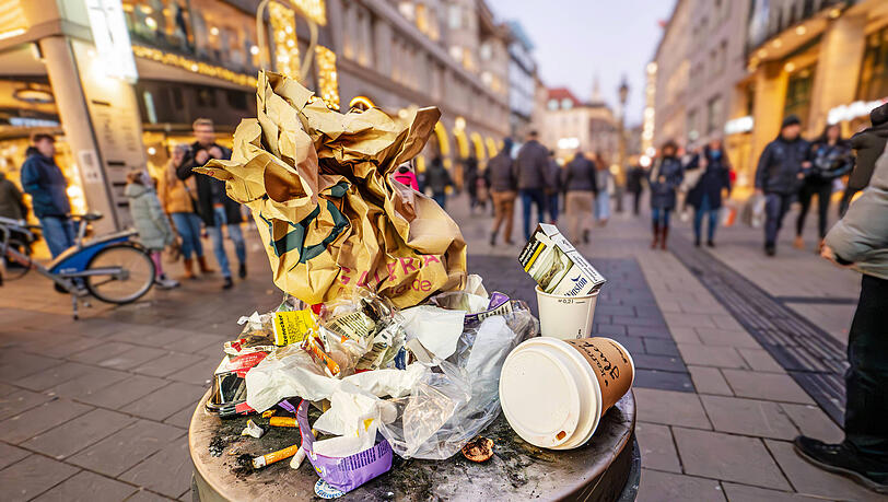 Größere Mülleimer an belebten Plätzen – das ist einer von mehreren Vorschlägen beim Projekt München Budget. Größere Mülleimer an belebten Plätzen – das ist einer von mehreren Vorschlägen beim Projekt München Budget.