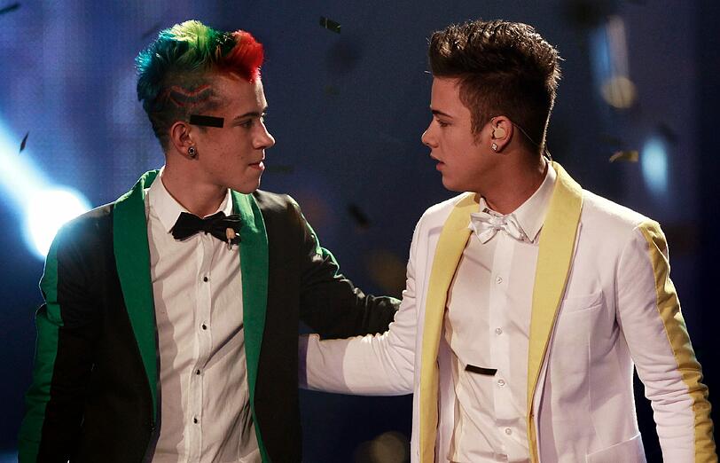 Deutschland sucht den Superstar - und findet den Schweizer Luca Hänni. Die Bilder von der Fionalshow 2012.