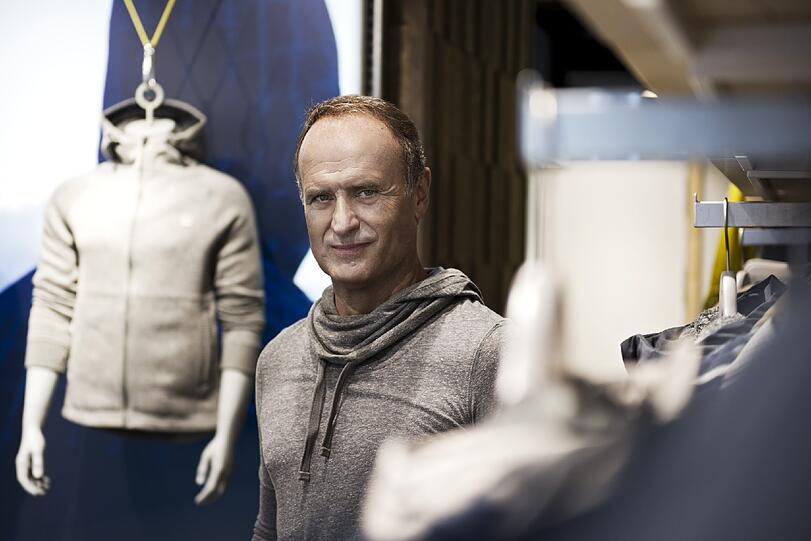 Neuer Look, neuer Job: Bruno Sälzer ist jetzt Chef bei Bench - und das sieht man ihm auch an.