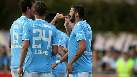 Der TSV 1860 feiert in Dorfen im Toto-Pokal ein 7:0-Torfestival.