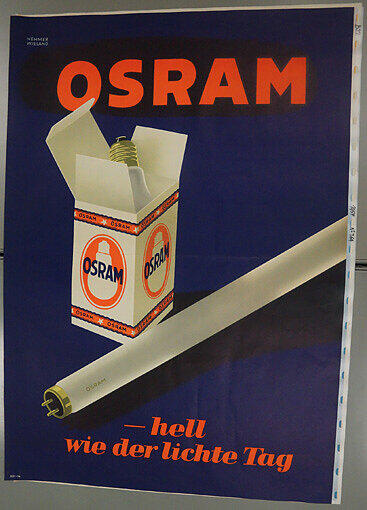 Hell wie der lichte Tag&ldquo; &mdash; der Slogan von Osram 1950. Man liest ihn heute noch am Stachus.