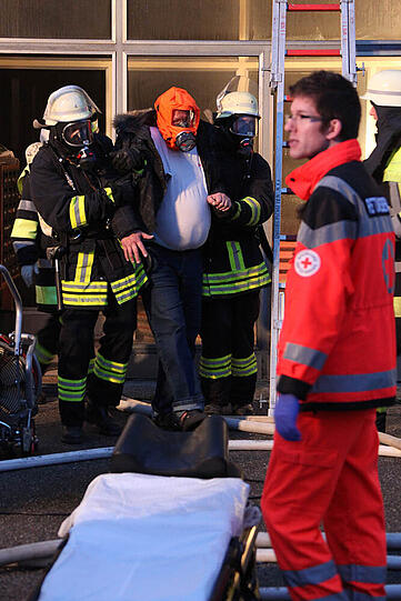 Die Bilder vom Feuerwehreinsatz in Waldkraiburg.