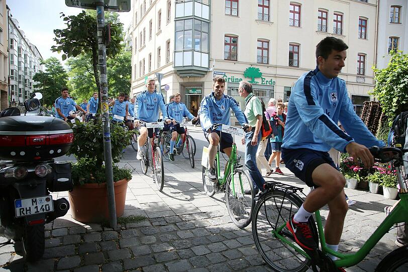 Die Bilder von der Radtour des TSV 1860.
