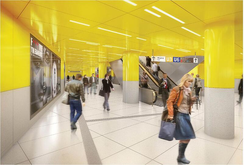 Der U-Bahnhof Sendlinger Tor erhält ein neues Gesicht.