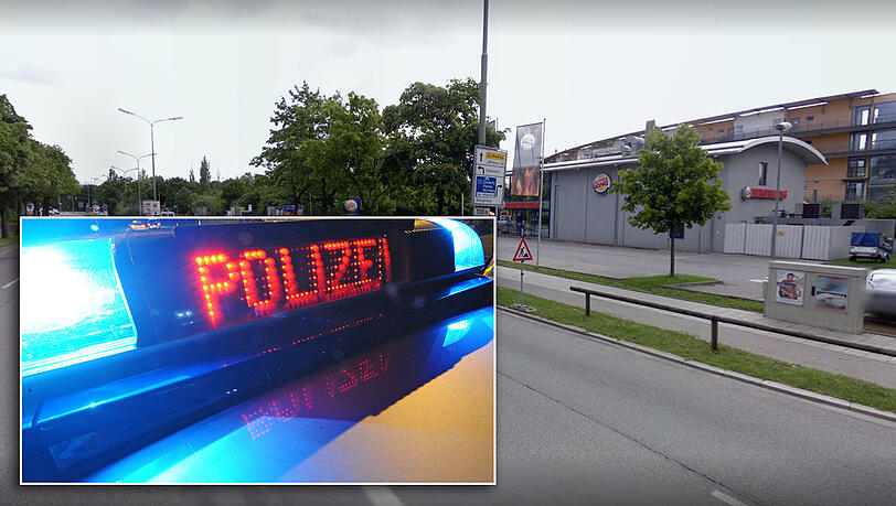 Hier sollte die rasante Fahrt eigentlich hingehen: Der Burger King in der Chiemgaustraße. (Symbol-/Archivbild) Hier sollte die rasante Fahrt eigentlich hingehen: Der Burger King in der Chiemgaustraße. (Symbol-/Archivbild)
