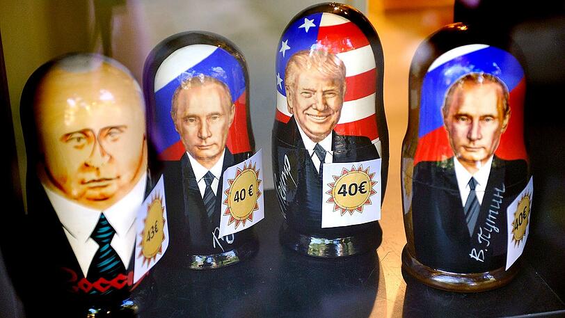 Viele Deutsche halten nach einer Umfrage Trump für gefährlicher als Putin.