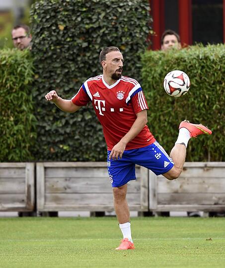 Bilder vom Bayern-Training!