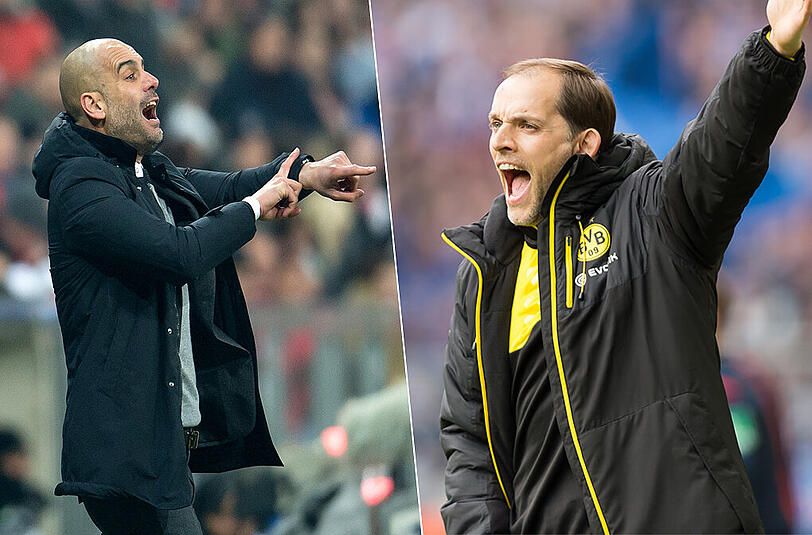 Der Pokalsieg könnte der erste Titel für Thomas Tuchel sein, während Pep Guardiola schon zigfach Trophäen gewonnen hat.