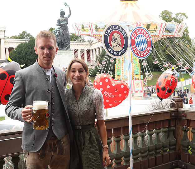 Julian Nagelsmann und Freundin Lena.