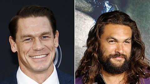 John Cena (l.) und Jason Momoa (r.) sind in Hollywood als Action-Schwergewichte bekannt. Nun folgt bald auch eine gemeinsame Komödie.