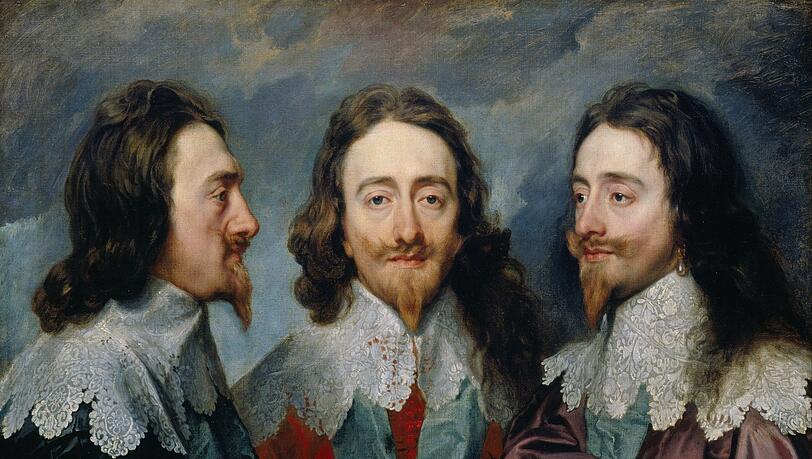 Anthonis Van Dycks Gemälde von Karl I., der 1649 hingerichtet wurde. Anthonis Van Dycks Gemälde von Karl I., der 1649 hingerichtet wurde.