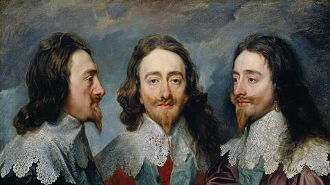 Anthonis Van Dycks Gemälde von Karl I., der 1649 hingerichtet wurde.