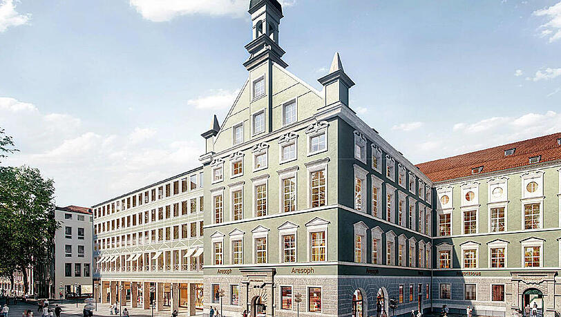 So wollte die Signa die Alte Akademie herrichten. Daraus wurde bekanntlich nichts. (Archivbild) So wollte die Signa die Alte Akademie herrichten. Daraus wurde bekanntlich nichts. (Archivbild)