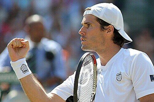 In der Form seines Lebens in Wimbledon: Thommy Haas.