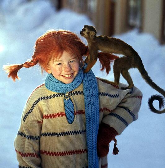 Die Figur der Pippi Langstrumpf ist eine der berühmtesten der Welt. Pippi wurde von Inger Nilsson dargestellt.