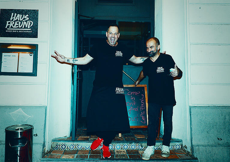 Hausfreund-Chefs: Tom Novy und Ali Ershadi