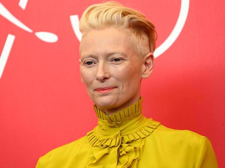 Tilda Swinton freut sich in diesem Jahr ganz besonders auf Venedig.