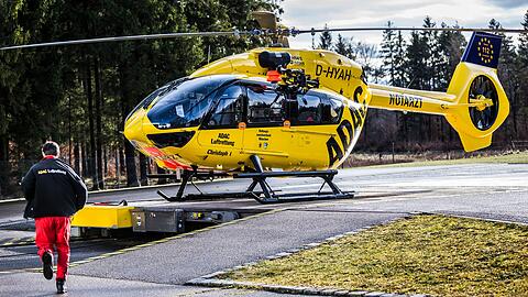 Alarm für "Christoph 1": 1.439 Mal half der Münchner Rettungshubschrauber im vergangenen Jahr, 83 Mal kam dabei die Rettungswinde zum Einsatz.