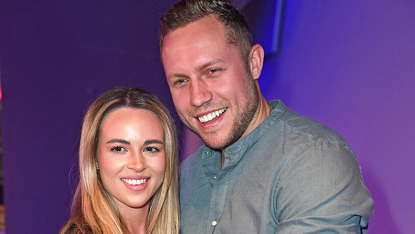 Patrick Romer und seine Freundin Annelie Henze im Februar 2024. Patrick Romer und seine Freundin Annelie Henze im Februar 2024.