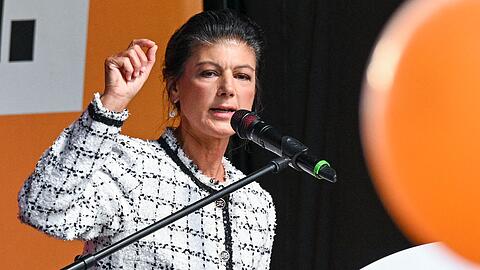 BSW-Gr&uuml;nderin Wagenknecht sieht in der Wahl eines AfD-Landtagspr&auml;sidenten eine parlamentarische Normalit&auml;t. (Archivbild)