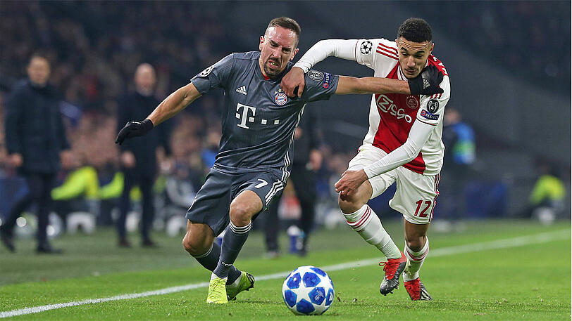 FRANCK RIBÉRY, NOTE 5: Fiel in einem guten Bayern-Team ab. Leistete sich einige Ballverluste, war zu langsam &ndash; vor allem gedanklich. Sein Schuss kullerte Richtung Tor (25.).