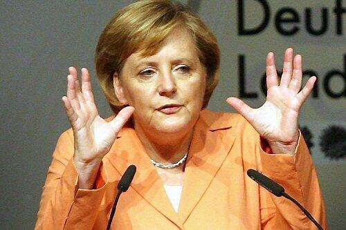 Bundeskanzlerin Angela Merkel leistete Widerstand.