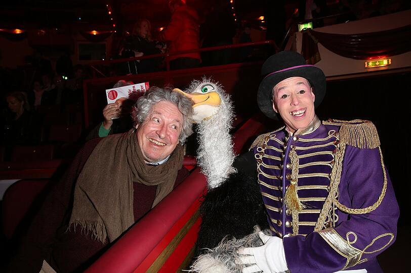 Volker Brandt mit Clown