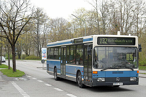 Ein Bus der Linie 132