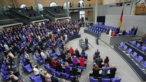 Im neuen Bundestag ist die Union vor der AfD zweitstärkste Kraft.