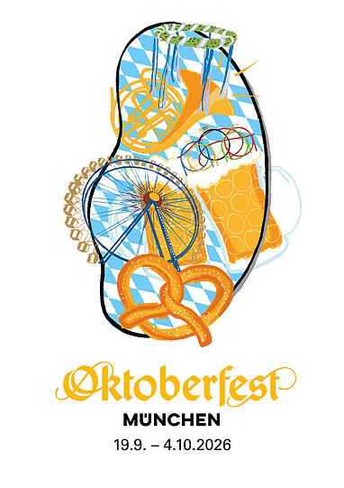 Uns war gar nicht klar, dass die Wiesn wie ein Ohrwaschl aussieht.