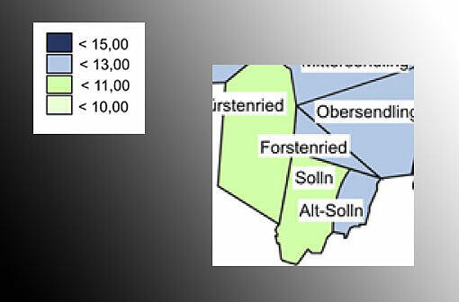 Forstenried: 11,5 Euro/qm