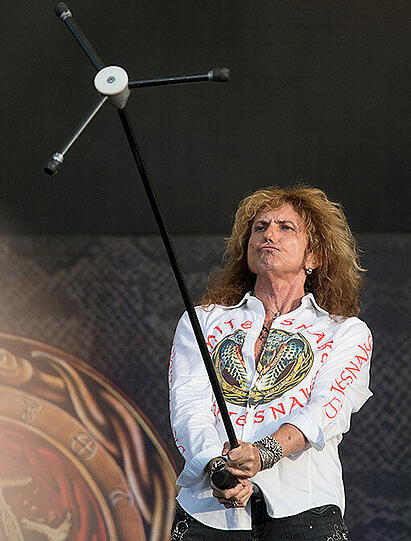 David Coverdale, Sänger der britischen Band "Whitesnake".