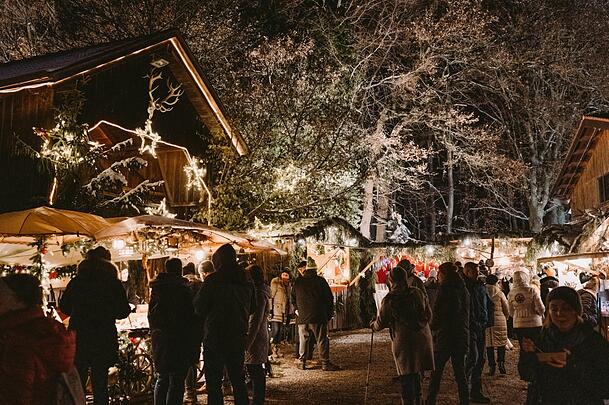 Im Zeichen des Hirschs: die Bergweihnacht.