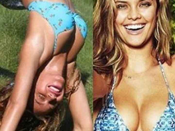 Beyoncé (l.) und Nina Agdal präsentieren sich freizügig