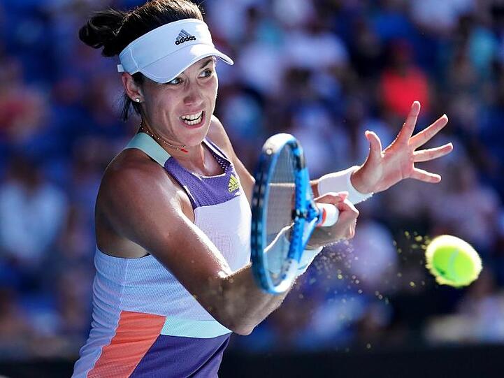 Die Spanierin Garbine Muguruza erreichte das Finale der Australian Open.