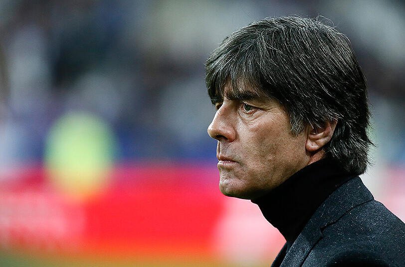 Bundestrainer Joachim Löw: "Der Sport steht jetzt total im Hintergrund."