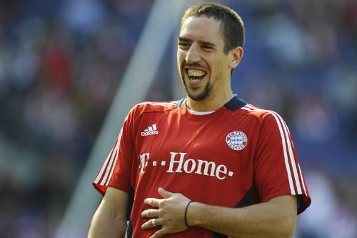 Hat gut lachen ob der vielen Mega-Angebote: Franck  Ribéry.