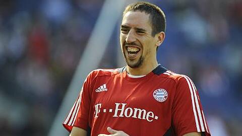 Hat gut lachen ob der vielen Mega-Angebote: Franck  Ribéry.