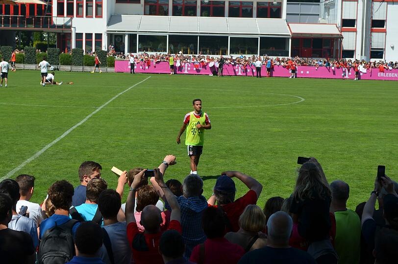 Die weiteren Bilder vom Mittwochstraining an der Säbener Straße.