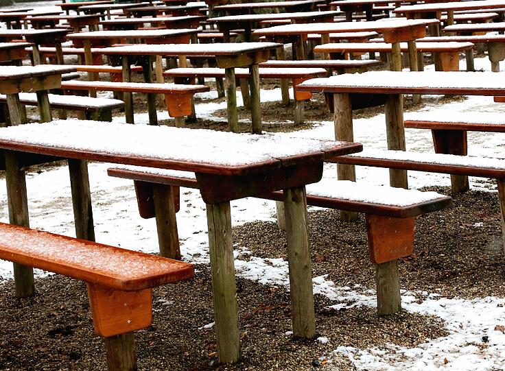 Schnee in München. Die Bilder.