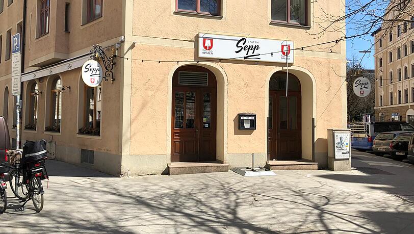 Der "Spaten Sepp" hatte die Räume des "Bavarese" übernommen.